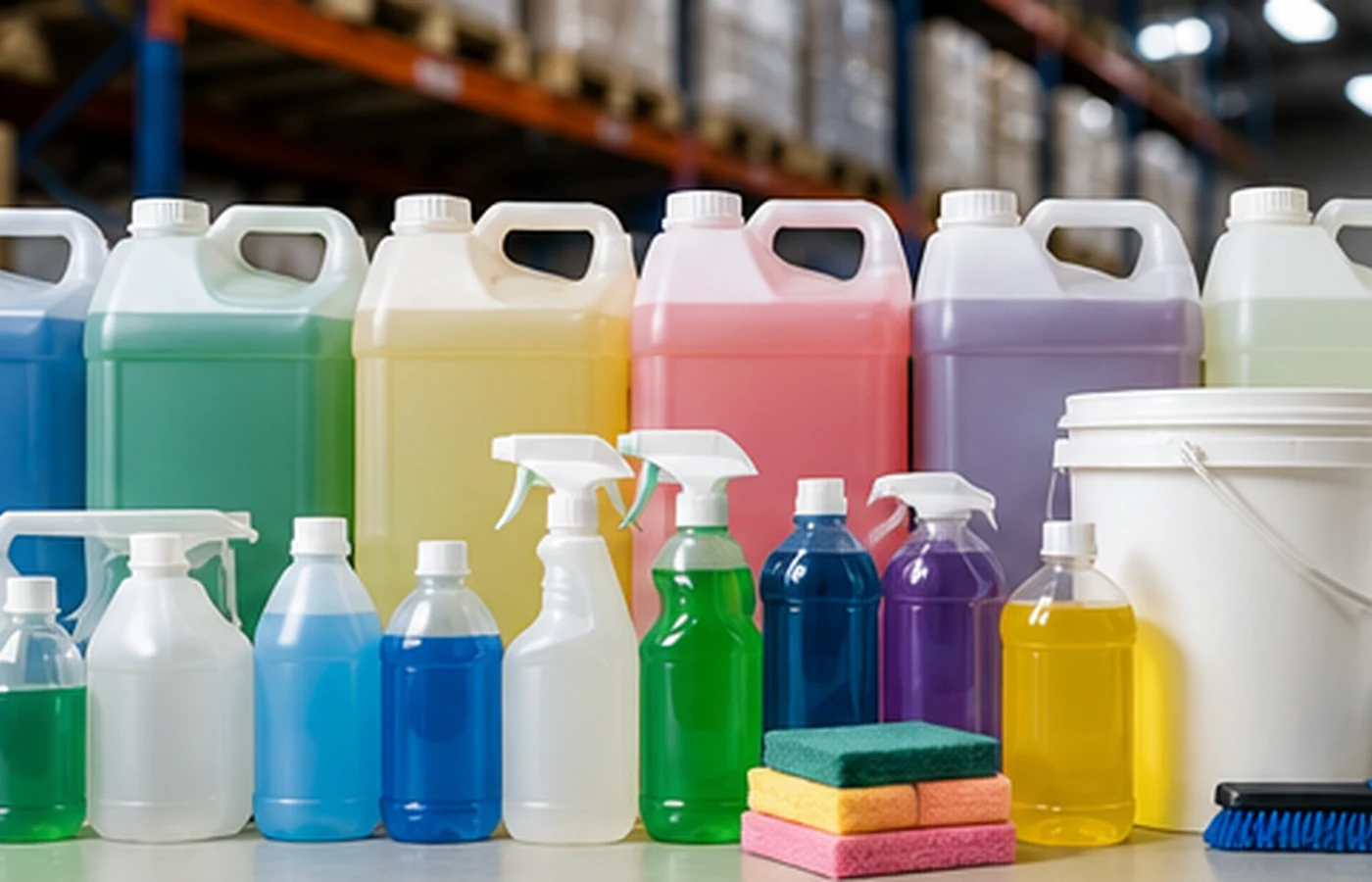 Productos de limpieza a granel en bidones y envases para empresas en Guadalajara